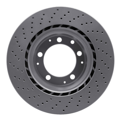 DFC 78-89 Porsche 930 Right Rear Drilled GeoSPEC Coated Rotor