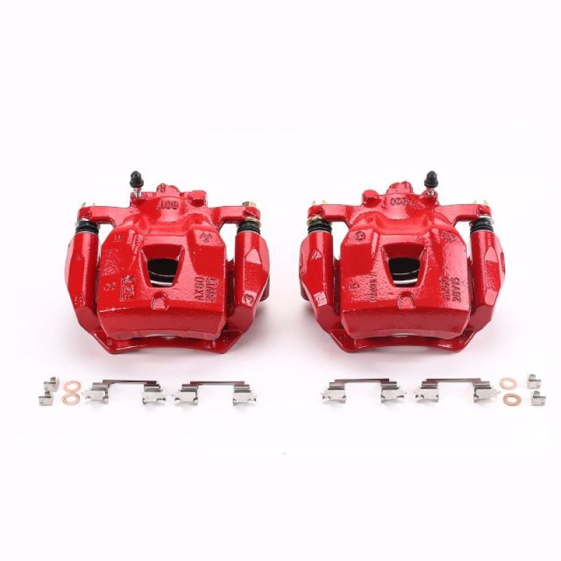 PowerStop Power Stop 97-01 Lexus ES300 Front Red Calipers w/Brackets - Pair