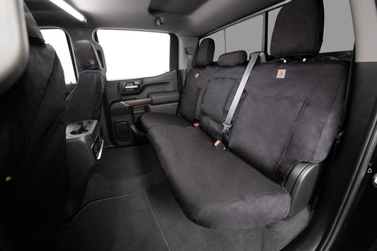 Covercraft 16-18 Toyota RAV4: Carhartt Super Dux SeatSaver Custom Front Row Seat Covers - Black