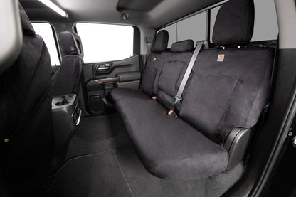Covercraft 04-06 Toyota Highlander Carhartt Super Dux SeatSaver Custom Front Row Seat Covers - Black