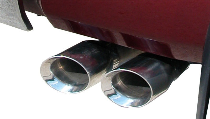 CORSA Performance Corsa 2007-2008 Toyota Tundra Double Cab/Crew Max 5.7L V8 Polished Sport Cat-Back Exhaust