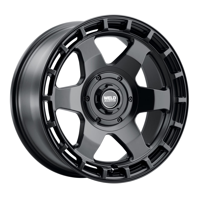 Weld Off-Road Ridge 17x9 - 6x135 / 6x139.7 BP - ET-12 - 106.1mm CB - Satin Black Wheel