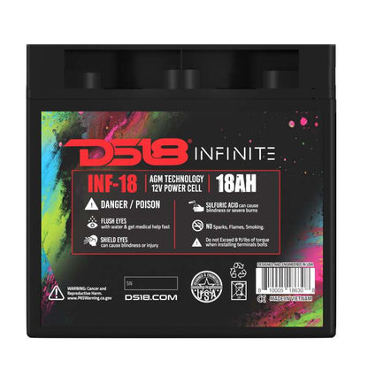 DS18 750 Watts 18 AH Infinite AGM Power Cell Battery