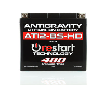 Antigravity Batteries Antigravity YT12-BS High Power Lithium Battery w/Re-Start