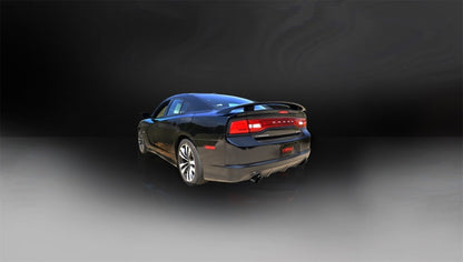 CORSA Performance Corsa 2012-2013 Dodge Charger SRT-8 6.4L V8 Black Sport Cat-Back Exhaust