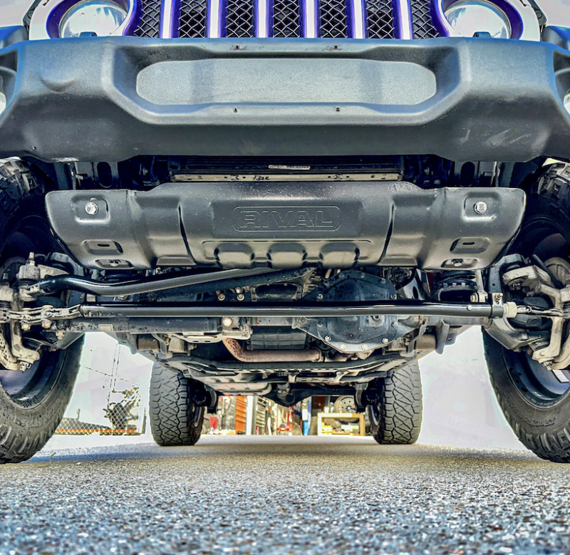 Rival 4x4 Rival 18-26 Jeep Wrangler JL 07-18 Jeep JK 20-26 Jeep Gladiator Except Mojave Lower Skid Plate