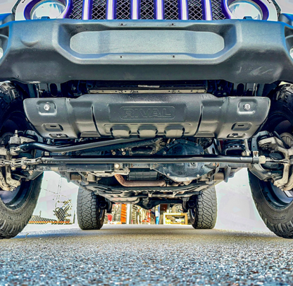 Rival 4x4 Rival 18-26 Jeep Wrangler JL 07-18 Jeep JK 20-26 Jeep Gladiator Except Mojave Lower Skid Plate