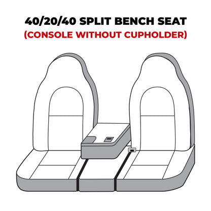 Covercraft 99-02 Ford Std Polycotton SeatSaver Custom Front Row Seat Covers - Tan