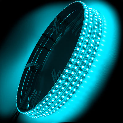 ORACLE Lighting Oracle LED Illuminated Wheel Rings - Aqua