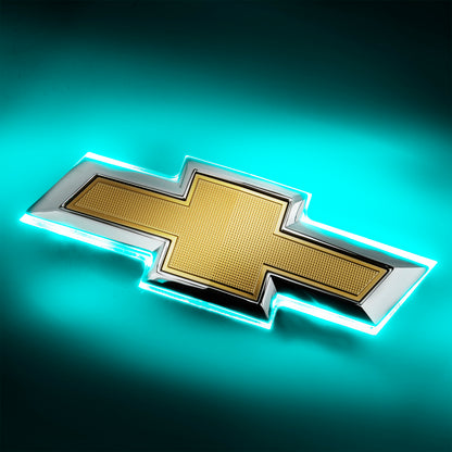 ORACLE Lighting Oracle 16-19 Chevrolet Camaro Illuminated Bowtie - Dual Intensity - Aqua