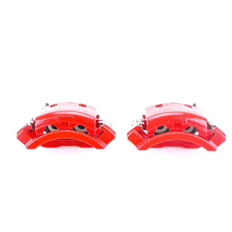 PowerStop Power Stop 01-02 Dodge Ram 2500 Rear Red Calipers w/Brackets - Pair