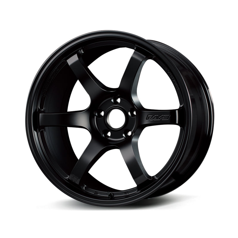 Gram Lights 57DR 19x9.5 +45 5x100 Semi Gloss Black Wheel