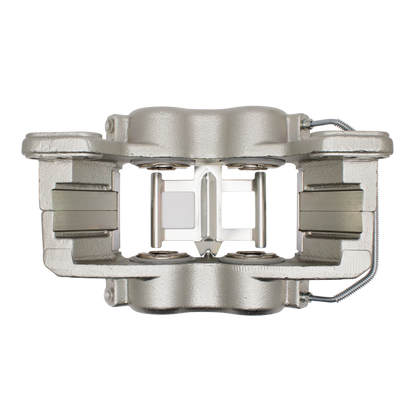 DFC 09-24 Chevrolet Silverado 4500 HD Fr & Rr R/Rear Right L Premium Caliper - Silver Zinc Coated