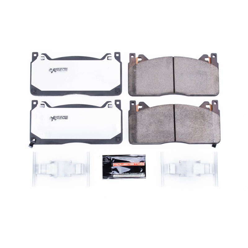 PowerStop Power Stop 16-19 Ford Mustang Front Z26 Extreme Street Brake Pads w/Hardware