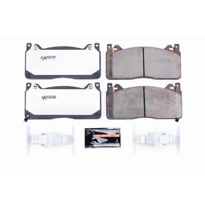 PowerStop Power Stop 16-19 Ford Mustang Front Z26 Extreme Street Brake Pads w/Hardware