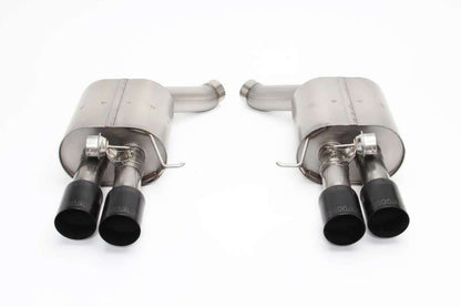 Dinan 12-16 BMW M5 (F10) Free Flow Axleback Exhaust System - Black Tips