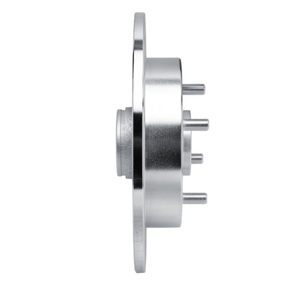 R1 Concepts R1 88-88 Nissan Maxima Rear Right Drilled & Slotted Silver Brake Rotor