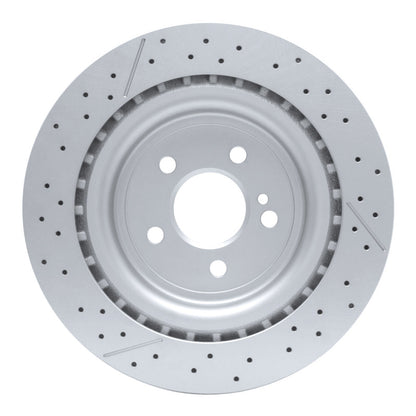 DFC 12-20 Mercedes-Benz GLA45 AMG Rear Drilled GeoSPEC Coated Rotor and Slotted