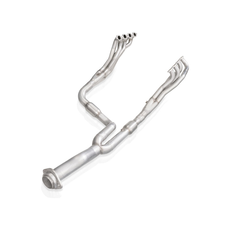 Stainless Works 2020-21 Silverado HD 6.6L 2in Long Tube Header Kit Factory Connect