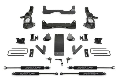Fabtech 4in PERF SYS W/STEALTH 2020-24 GM 2500HD 4WD 