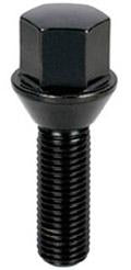 Project Kics 28MM THREAD / 52MM TOTAL Black Special Wheel Lug Bolt For BMW - 12X1.50