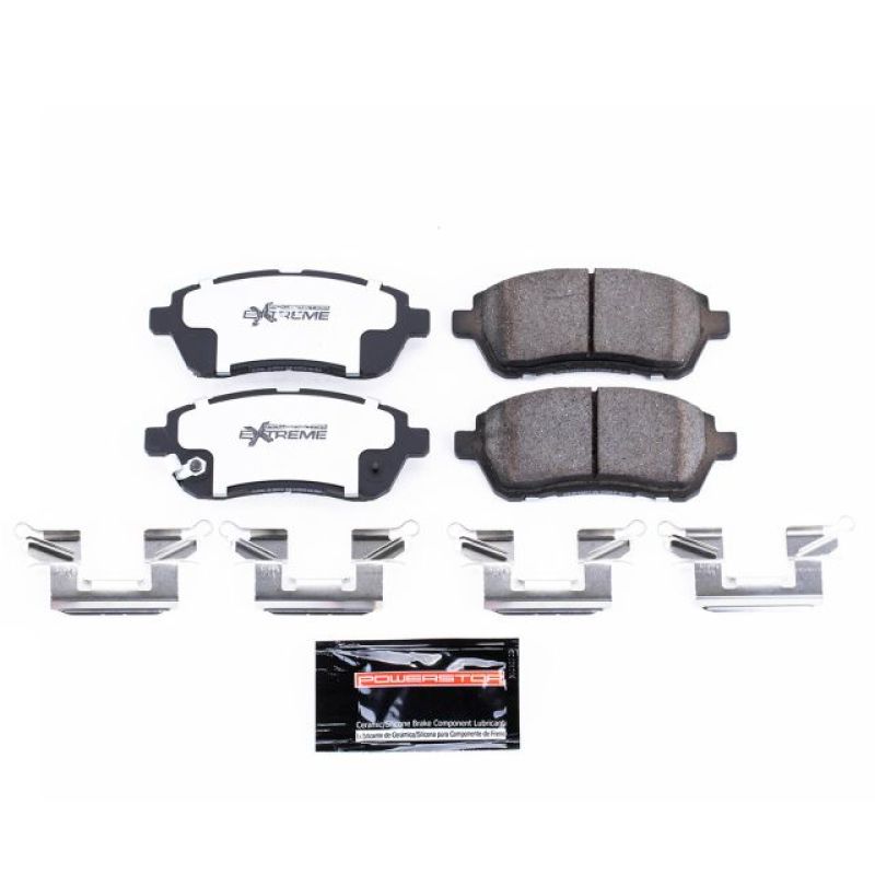 PowerStop Power Stop 11-14 Mazda 2 Front Z26 Street Brake Pad w/Hardware