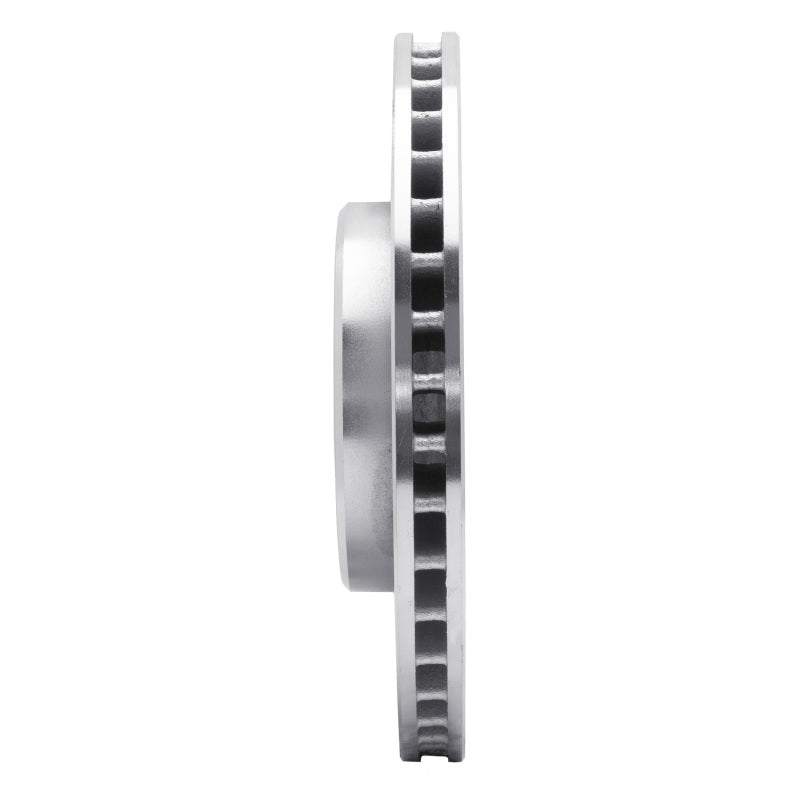 R1 Concepts R1 98-04 Volvo C70 Front Right Drilled & Slotted Silver Brake Rotor