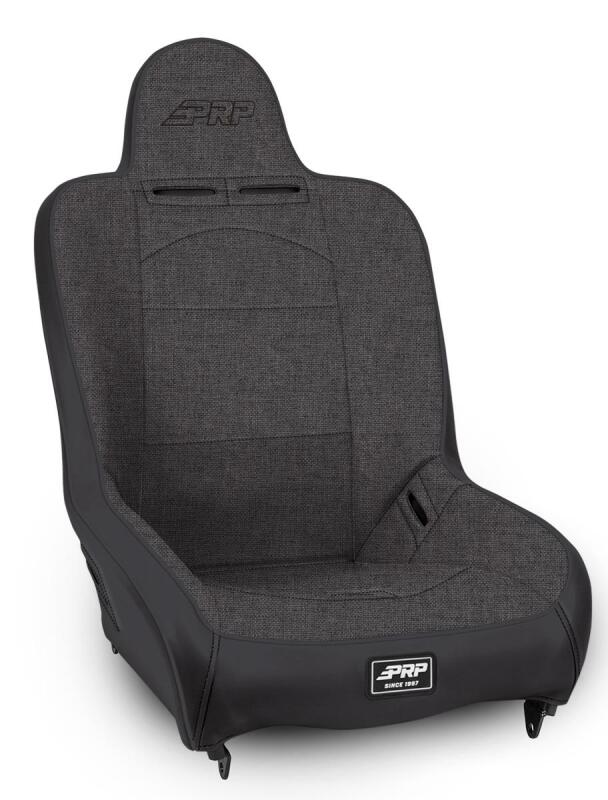 PRP Seats PRP Premier High Back Suspension Seat (Two Neck Slots) - All Grey