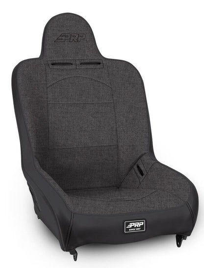 PRP Seats PRP Premier High Back Suspension Seat (Two Neck Slots) - All Grey