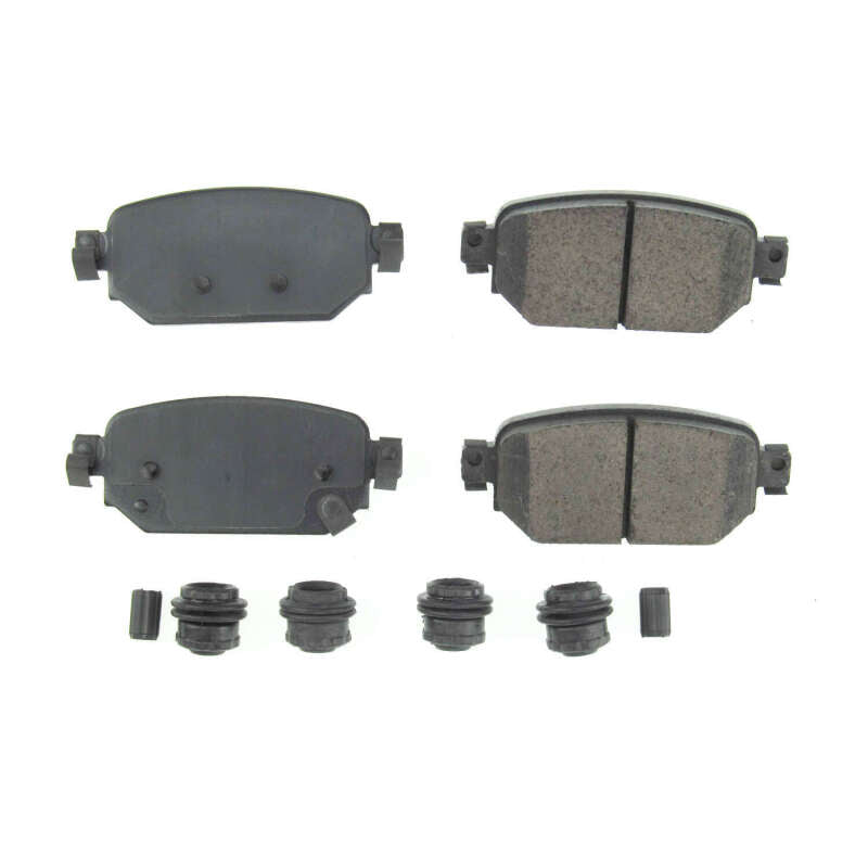 PowerStop Power Stop 17-18 Mazda 3 Rear Z17 Evolution Ceramic Brake Pads w/Hardware