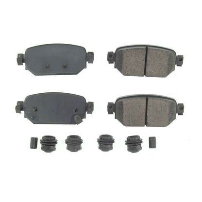 PowerStop Power Stop 17-18 Mazda 3 Rear Z17 Evolution Ceramic Brake Pads w/Hardware