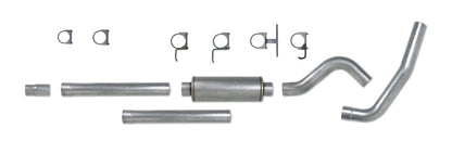 Diamond Eye Performance Diamond Eye KIT 4in Catback Single AL: 94-97 FORD 7.3L F250/F350 PWRSTROKE