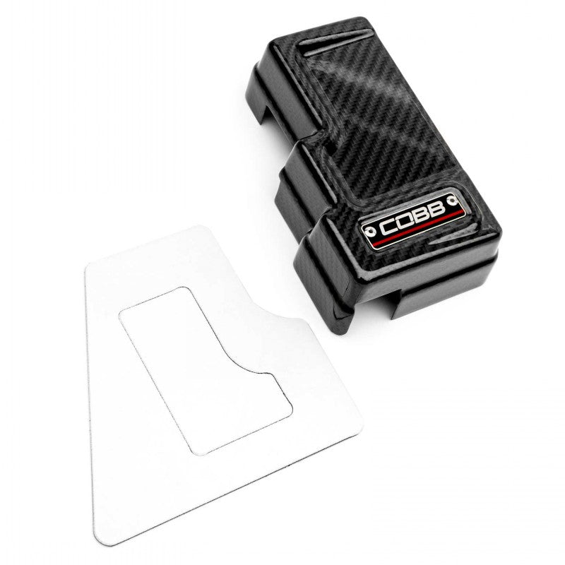 COBB 846665-KIT FUSE COVER KIT CARBON FIBER REDLINE FOR SUBARU WRX 2022-