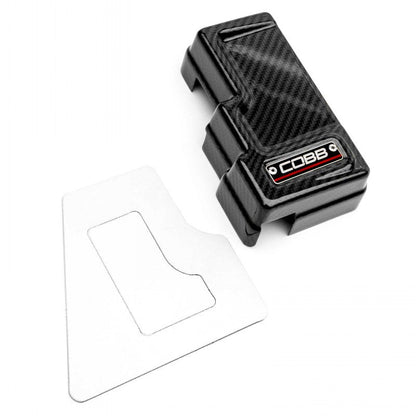 COBB 846665-KIT FUSE COVER KIT CARBON FIBER REDLINE FOR SUBARU WRX 2022-