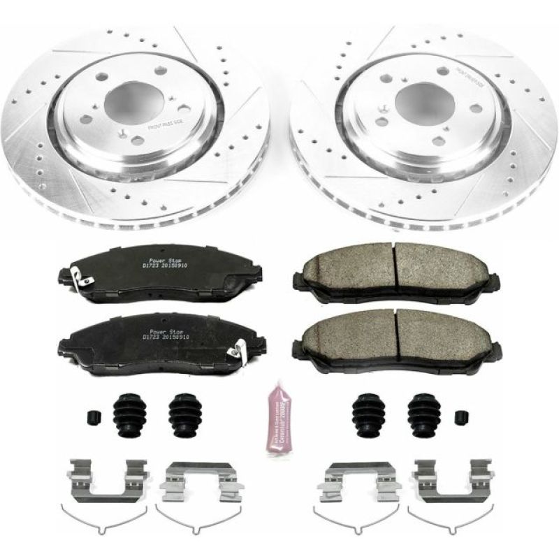 PowerStop Power Stop 17-19 Acura MDX Front Z23 Evolution Sport Brake Kit