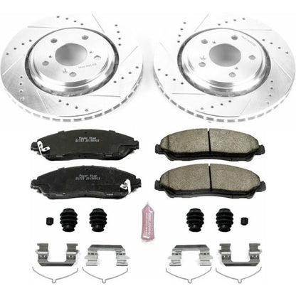 PowerStop Power Stop 17-19 Acura MDX Front Z23 Evolution Sport Brake Kit