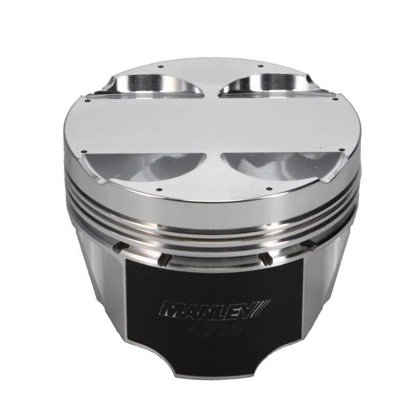 Manley Performance Manley Mitsubishi 4G63/4G63T EVO VIII/IX 85.5mm Bore 10.0:1 Comp Flat Top Pistons w/Rings (ED)