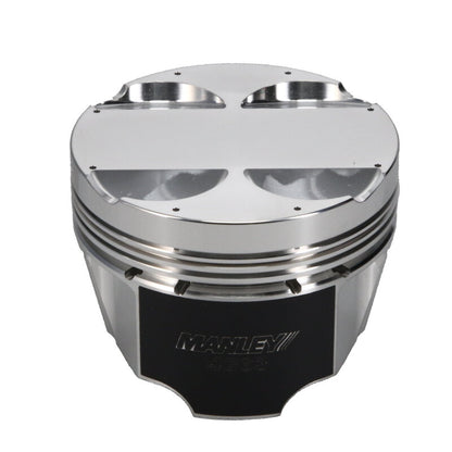 Manley Performance Manley Mitsubishi 4G63/4G63T EVO VIII/IX 85.5mm Bore 10.0:1 Comp Flat Top Pistons w/Rings (ED)