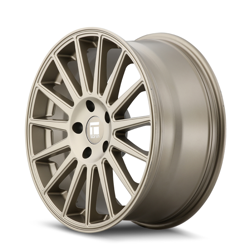 Touren 3292 TR92 22x10.5 / 5x112 BP / 32mm Offset / 66.56mm Hub Matte Gold Wheel