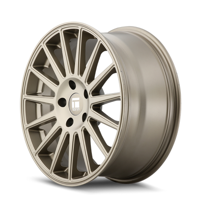 Touren 3292 TR92 22x10.5 / 5x112 BP / 32mm Offset / 66.56mm Hub Matte Gold Wheel