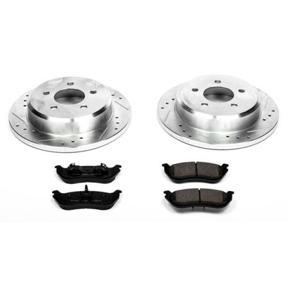 PowerStop Power Stop 96-02 Ford Crown Victoria Rear Z23 Evolution Sport Brake Kit
