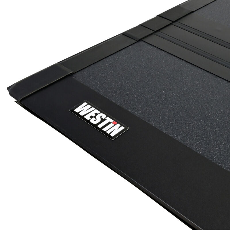 Westin 07-13 Chevy/GMC 1500 5ft.8in. Bed Hard Tri-Fold Tonneau Cover - Black