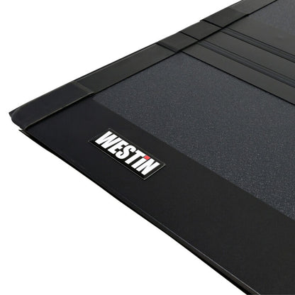 Westin 07-13 Chevy/GMC 1500 5ft.8in. Bed Hard Tri-Fold Tonneau Cover - Black