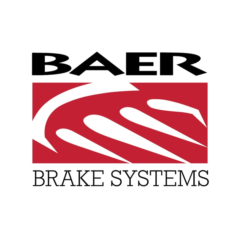 Baer Brakes 71-76 GM Full Size Passenger Cars 13in Classic Series Front Brake Kit - Red