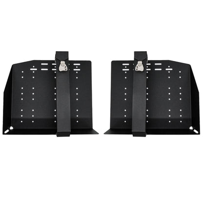 Go Rhino XVenture Gear Hard Case Mount Long 44in. (Mount ONLY for XRS/SRM Racks) - Tex. Blk