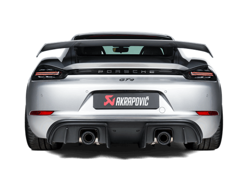 Akrapovic Akrapovic 2020+ Porsche Cayman GT4 (718) Slip-On Race Line (Titanium) (Req Tips / Option 2)