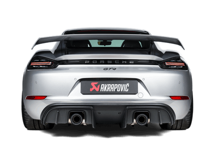 Akrapovic Akrapovic 2020+ Porsche Cayman GT4 (718) Slip-On Race Line (Titanium) (Req Tips / Option 2)
