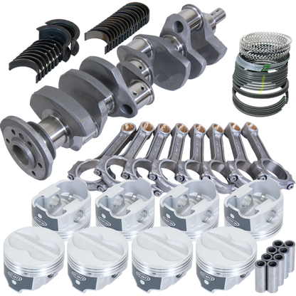 Eagle Chevy 350 3.750in Crank 5.700in I-Beam Rods -10cc 4.040in Pistons Rotating Assembly