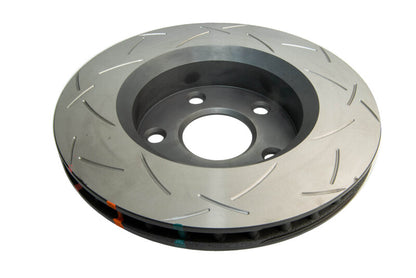 DBA 07-09 Jeep Wrangler JK Front Slotted 4000 Series Rotor