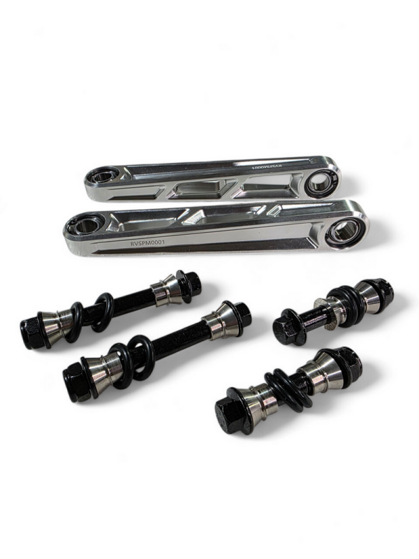 Elektric Off Road Elektric Offroad 2024+ Can Am Maverick R Front Sway Bar Links Anodized Clear